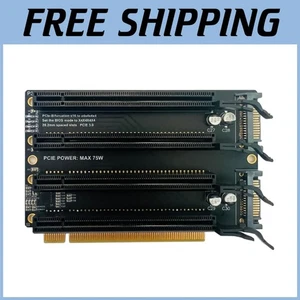 Flexible PCIe x16 to x4x4x4x4 Adapter - Foto 1 di 11