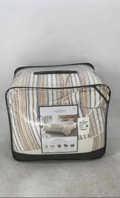 Threshold Natural Queen Size Clarksburg Shams & Comforter Set Of 8-Piece - Image 1 of 4