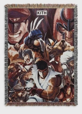Kith Marvel Vs Capcom | Manta de tapiz rara coleccionable Foto 1 de 4