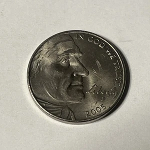 2005 p rare jefferson buffalo nickel - Picture 1 of 2