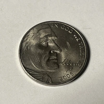 2005 p rare jefferson buffalo nickel - Image 1 of 2
