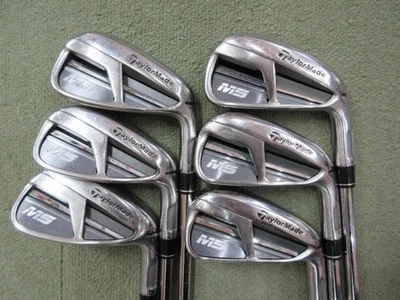 TaylorMade M5 Iron Set 6pcs 5-PW N.S.PRO 930GH (JP) Flex S - Image 1 of 4