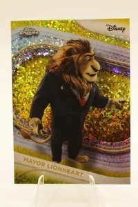 2025 Topps Chrome, Disney - Mayor Lionheart, #170 - Yellow Mini Diamond - Picture 1 of 2