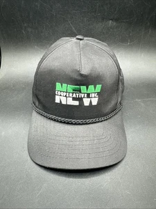 Neu Cooperative Inc. Truckermütze verstellbar schwarz Druckknopflasche - Bild 1 von 7