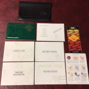 1998 JAGUAR XK8 COMPLETE OWNERS MANUAL BOOKS SOUND REF MAINT CARE SEC GUIDE CASE - Picture 1 of 14