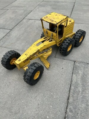 Vintage 1960’s Nylint Steel Construction Grader Yellow ** Read Description - Image 1 of 4