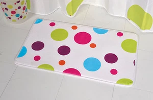 Badteppich 45x75 Confetti Badematte Badvorleger Badezimmermatte Badematte - Bild 1 von 1