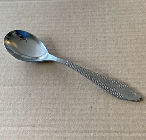 Gorham 1 Fish Out of Water Stainless Place Oval Soup Spoon 18/10 Glossy Flatware - Picture 1 of 4