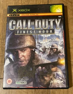 Call of Duty Finest Hour Microsoft Original Xbox Manual - Picture 1 of 3