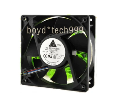 Connector Cooling Fan For DELTA AFC1212DE 120*120*38MM 12V 1.6A 12CM 5Pin DELL - Image 1 of 4