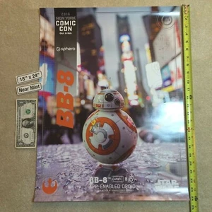BB-8 Star Wars 18" x 24" Poster 2016 NYCC BB8 New York Comic Con Sphero - Picture 1 of 1