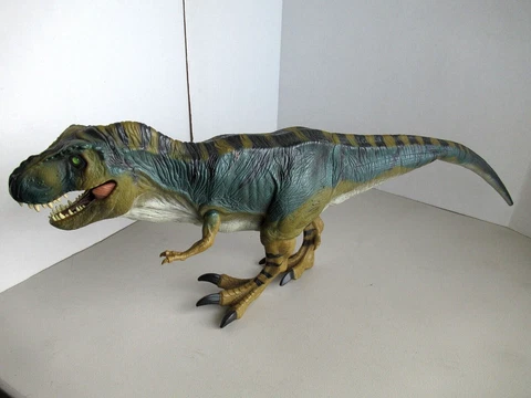 Vintage Jurassic Park JP28 Bull T-Rex Dinosaur 1997 Sound Works! Cover