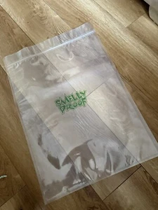 3Smell Proof Bags Resealable Grip Seal Extra Large XXL Size 40cm X 58 Non Smelly - Picture 1 of 4