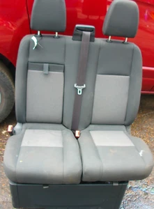 FORD TRANSIT MK8 DOUBLE SEAT PASSENGER SIDE FRONT 2020 MODEL FAG BURN - Picture 1 of 6