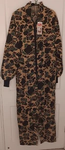 Tuta mimetica vintage rara nuova con etichette anni 80 TJS Empire non isolata taglia med - Foto 1 di 14