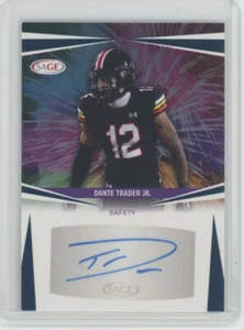 Dante Trader Jr. Autographs Blue 2025 Sage Hit Low Series #A-DTJ - Picture 1 of 2