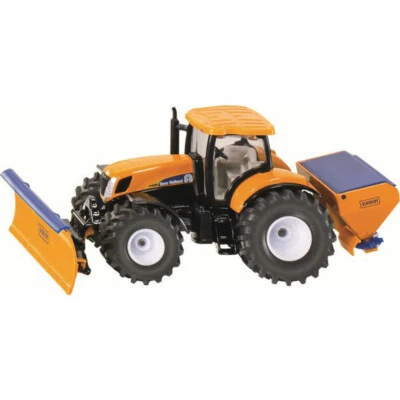 SIKU SUPER 1:50 DIE CAST TRATTORE CON LAMA  E SPARGI SALE NEW HOLLAND T7070 2940 - Immagine 1 di 2