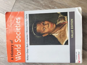 Geschichte der Weltgesellschaften 10. Auflage Wert Taschenbuch von: McKay, Ebrey, Beck, - Bild 1 von 6