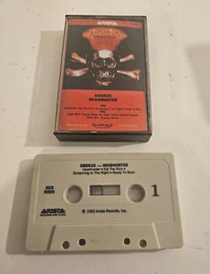 Krokus Headhunter 1983 Arista Records Cassette Tape - Picture 1 of 10