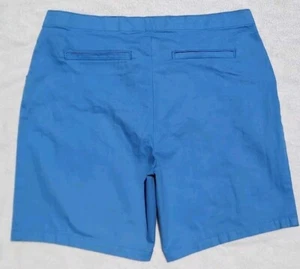 NWT LEE RIDERS Provence Aqua Blue Shorts Simply Comfort Waist Stretch Size 16W  - Picture 1 of 10