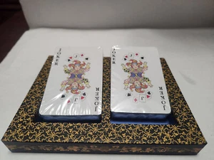 Punch Studios Sapphire Toile 2 deck set of Playing Cards - Picture 1 of 5