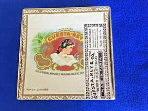VINTAGE CUESTA-REY CARAVELLE CIGARS BOX FOR 50 CIGARS - Picture 1 of 8