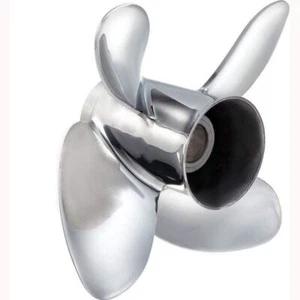 Solas 4-Blade Stainless Propeller Rubex C-Series C4 14-Pitch RH 9333-115-14 - Picture 1 of 1