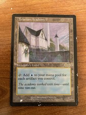 Tolarian Academy *HP* - Urza's Saga Magic The Gathering Card - MTG Reserved List