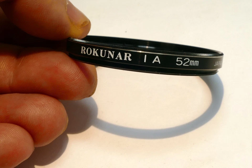 Rokunar 52mm Filter 1A Skylight lens threaded made in Japan - Image 1 of 4