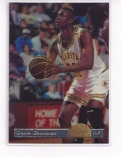 1993 CLASSIC BASKETBALL CHROMIUM DRAFT STARS INSERT DOUG EDWARDS #DS24 - FSU