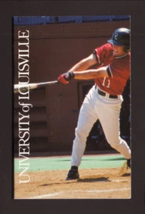 1995 Louisville Cardinals Baseball Taschenplan BellSouth Mobilität USA - Bild 1 von 2