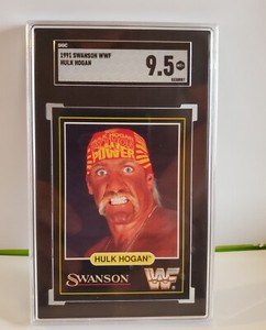 Hulk Hogan 1991 Swanson WWF WWE SGC 9.5 Mint+ Highest grade very low pop GOAT