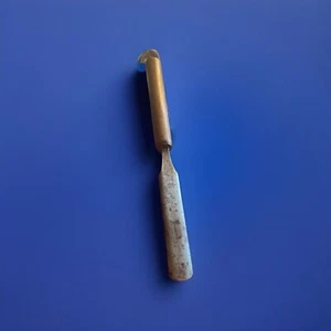 VINTAGE T. Tillotson Hohlbeitel Stechbeitel Sheffield RAHMEN Werkzeug kristallisierter Stahl 17 Zoll - Bild 1 von 5