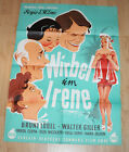 WIRBEL UM IRENE Org. Plakat A 1 -1953- Bruni Löbel, Walter Giller, Helli Servi