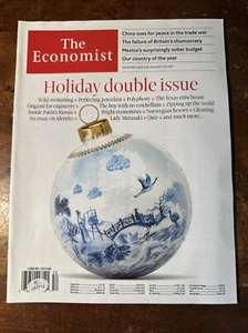 The Economist Holiday Double Issue December 22nd-January 4, 2019 New Ships Fast - Picture 1 of 2