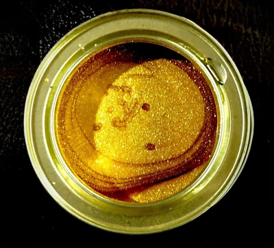 100 ml 24k Bright gold paint wood ,metal paint, Extremely lovely solvent based - Image 1 of 2