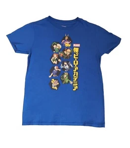 My Hero Academia T Shirt Youth Boy's Size Medium Blue NWOT  - Picture 1 of 4