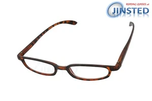 High Quality Leopard Print Swiss Reading Glasses Spectacles Light Frame RG043 - Picture 1 of 3