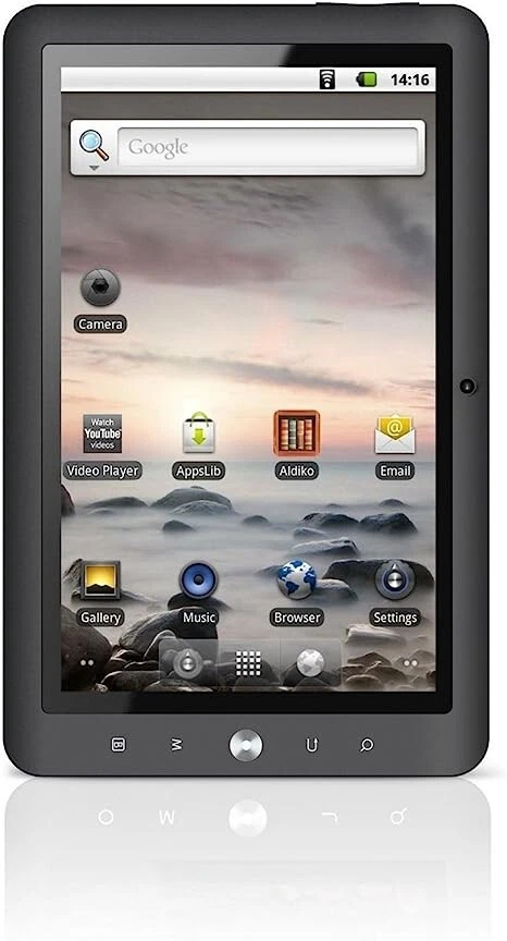 Coby Kyros 10.1-Inch Android 4GB Internet Tablet, Wi-Fi, Touchscreen- Silver - Image 1 of 4