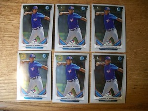 FRANKLIN BARRETO lot of 17 2014 Bowman & Chrome prospect cards Blue Jays RC