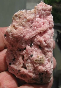 RHODOCHROSITKRISTALLE und TETRAHEDRIT auf MATRIX aus PERU....... MINE MANUELITA - Bild 1 von 12