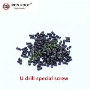 100 M3,5*8mm hochwertige schwarze legierte Stahl Senkkopf Sechskantschraube - Bild 1 von 8