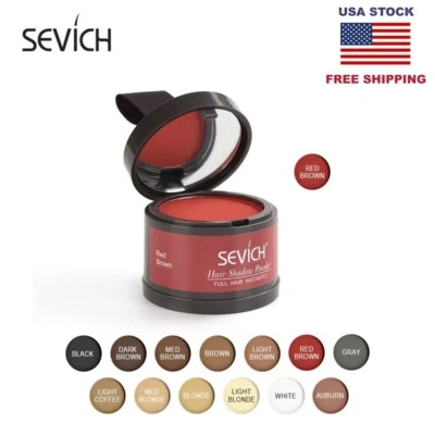 Polvo Sevich 12 Colores Línea del Cabello Sombra Cubrir Relleno Adelgazamiento del Cabello Foto 1 de 4