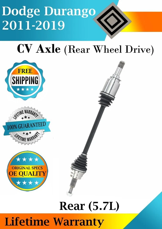 New OE Rear CV Axle For 2011-2019 Dodge Durango 5.7L 2WD Out of Stock - Image 1 of 4