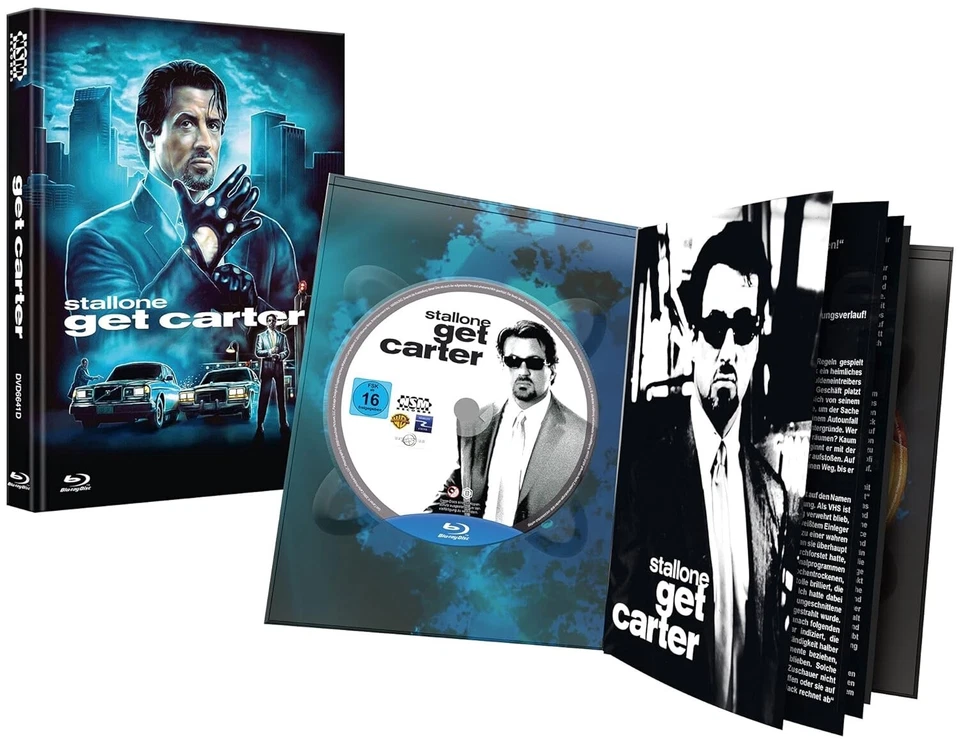 Sylvester Stallone Get Carter Limited  Blu-ray + DVD  MEDIABOOK COVER D RAR 2000 - Bild 1 von 1