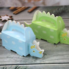 10 pièces boîte à biscuits bleu vert fête dinosaure boîte à bonbons boîte cadeau