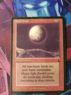 Blood Moon (The Dark) LP vintage MTG - Image 1 of 2