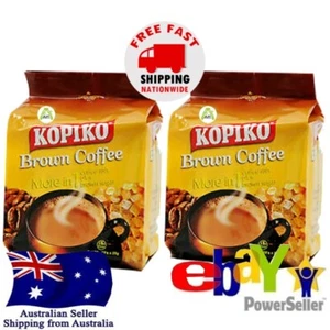 2x Kopiko Brown Coffee Brown Sugar Creamy Instant Coffee Mix 30sach x 25g Halal - Picture 1 of 4