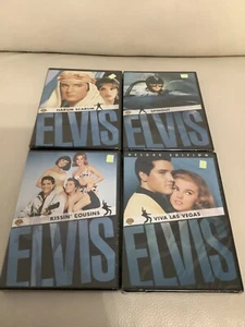 Elvis Presley DVD Lot Of 4 New Sealed Viva Las Vegas Kissin Cousins Movie Videos - Picture 1 of 11