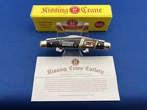 Kissing Crane Tennessee Whiskey Congress Pocket Knife 3 5/8” Closed  With COA - Picture 1 of 6